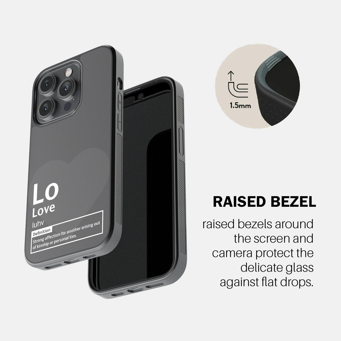 Love Definition Phone Cover