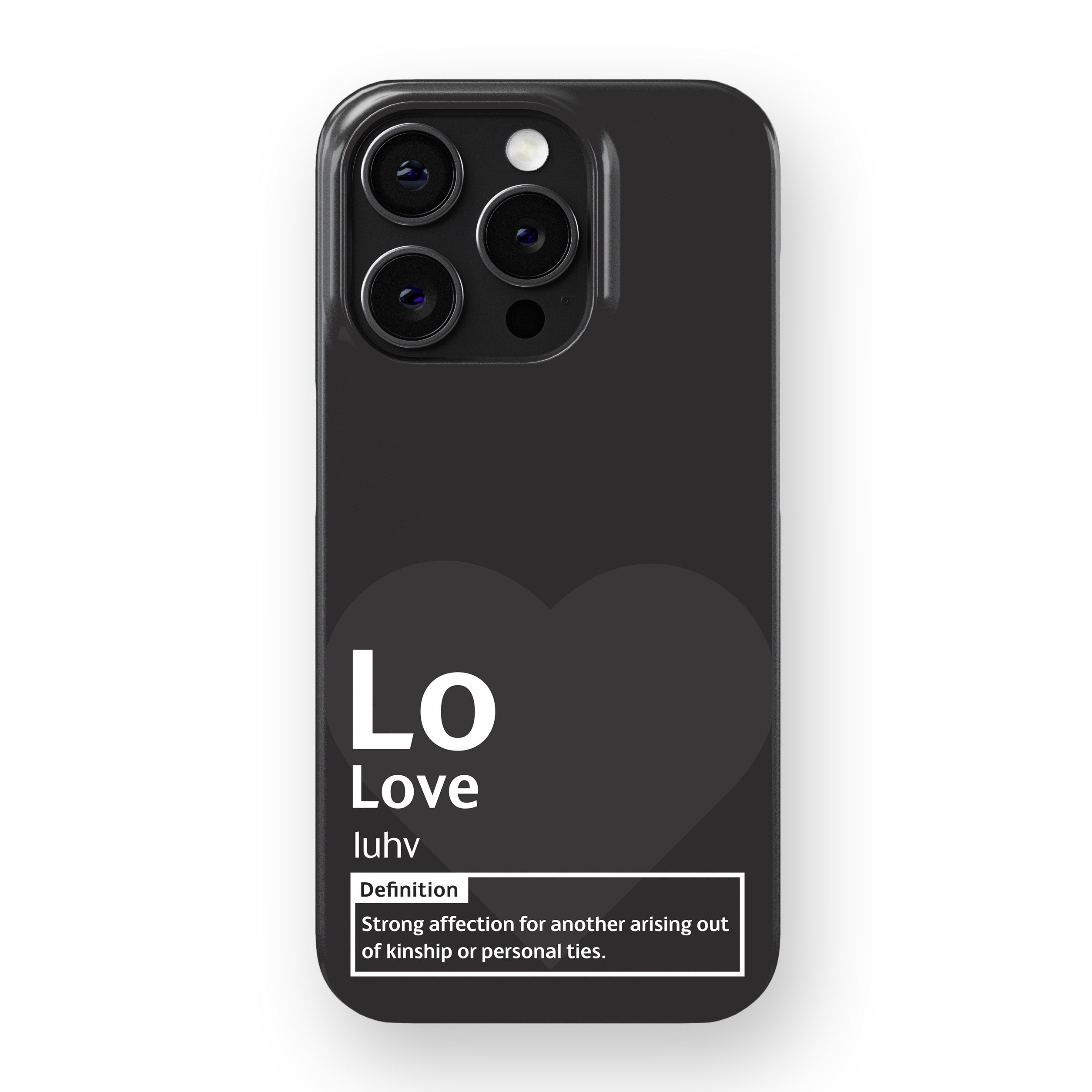 Love Definition Phone Cover