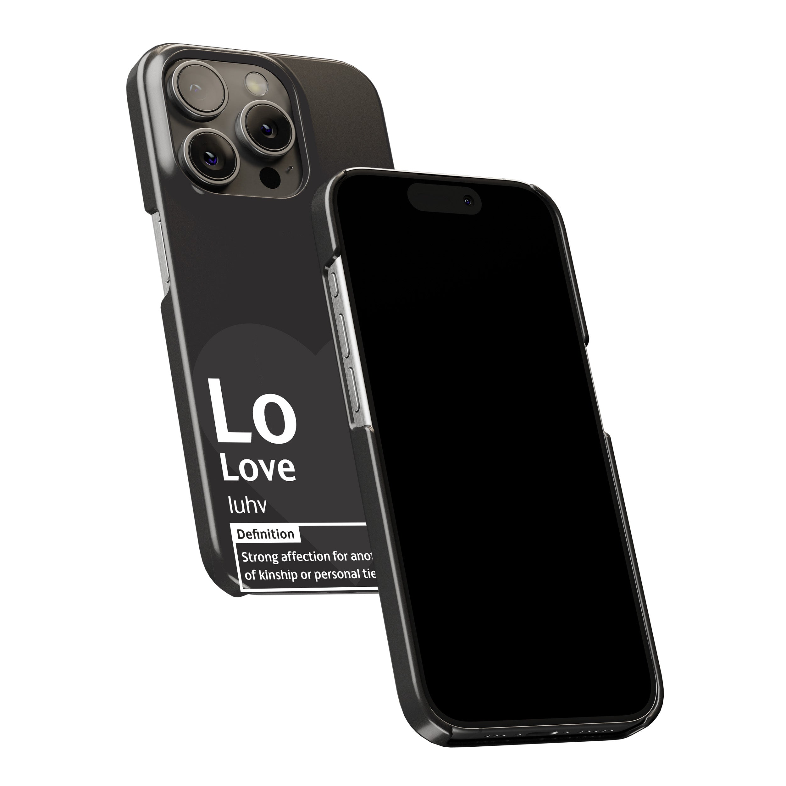 Love Definition Phone Cover