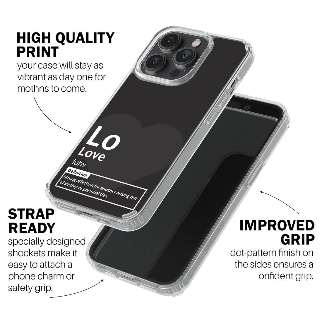 Love Definition Phone Cover